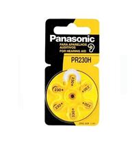 Bateria Auditiva Zinc Air PR230H Panasonic 1,4V - cartela com 6 unidades 13562 13562