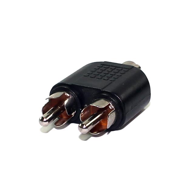 Adaptador Plug RCA X 2 RCA  19659 19659