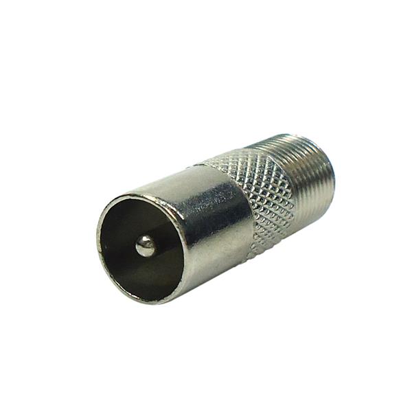 Adaptador Jack F Fêmea X Plug Europeu Macho 19674 19674