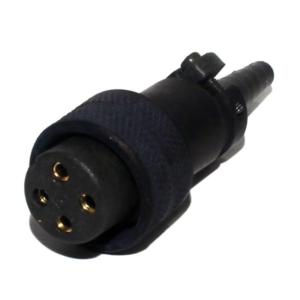 Conector Circular Fêmea 4 Vias M16 para Cabo PA/P4P 5548 5548