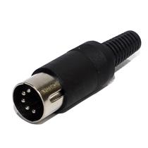 Conector Din Macho 5 Pinos 2624 2624 