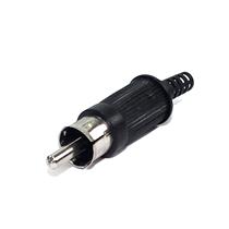 Plug Preto RCA com Rabicho 31532 31532 