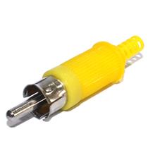 Plug RCA Amarelo com Rabicho 28220 28220 
