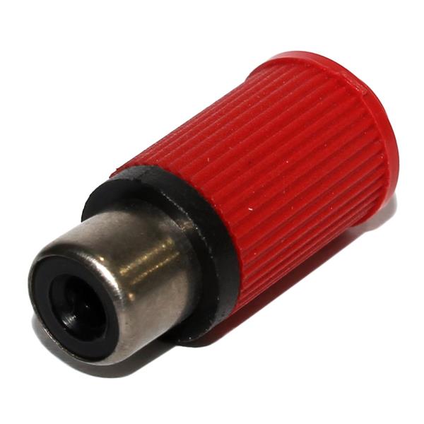 Plug RCA Fêmea Vermelho 28275 28275