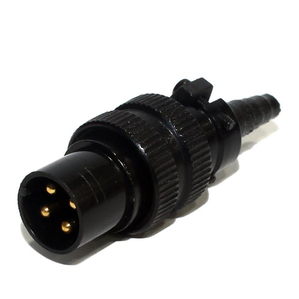 Conector Circular Macho 4 Pinos M16 para Cabo PA/P4PI 27950 27950