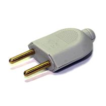 Plugue 2P 10A 250V Cinza Pezzi 1.011-3 27915 27915 
