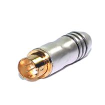 Conector Mini Din Macho Metálico 4 Pinos Super Video Preto Gold  28367 28367 