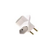 Adaptador Benjamin T (2P) 10A 250V Branco Pezzi 1.046-1 29250 29250 