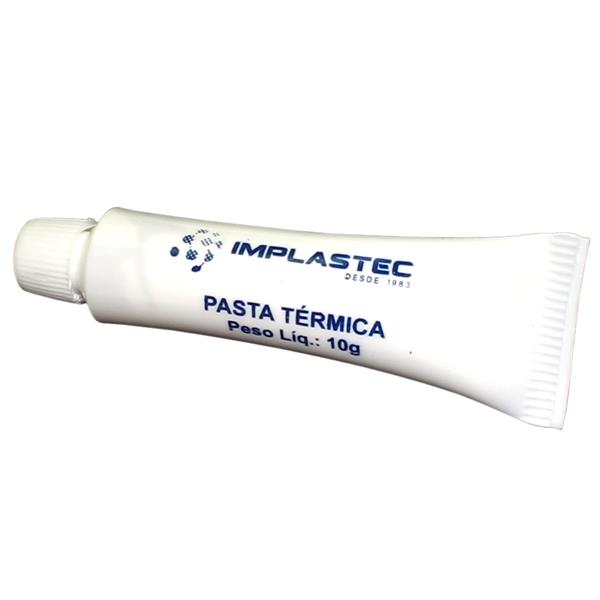 Pasta Térmica Bisnaga 10 gramas Implastec IPT 10 31076 31076
