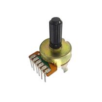 Potenciômetro de Carvão Linear 16mm com Suporte 90° 6 Terminais 10K 24780 24780