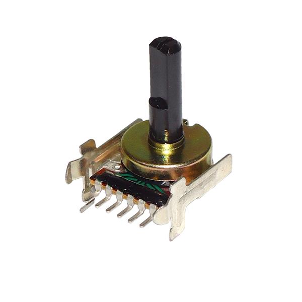 Potenciômetro de Carvão Linear 16mm com Suporte 6 Terminais 20K 24782 24782