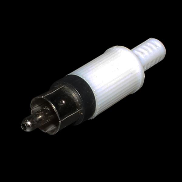 Plug RCA Branco  27114 27114