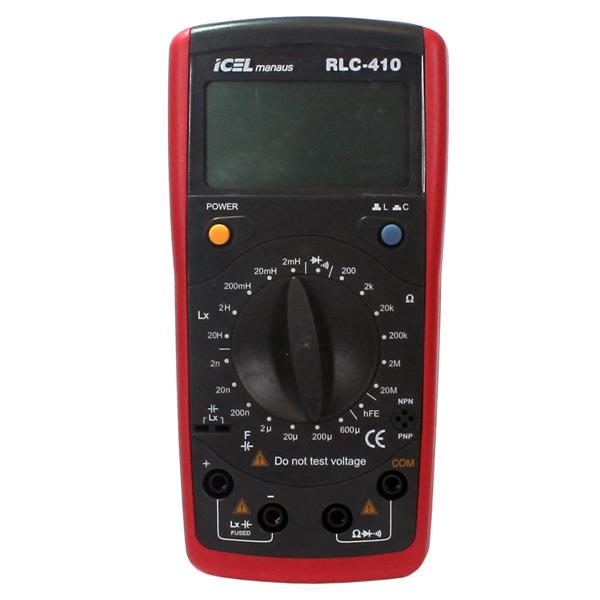 Medidor de RLC Icel RLC-410 26810 26810