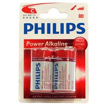 Pilha Alcalina C Philips LR14P2B/97 cartela com 2 unidades 33015 33015
