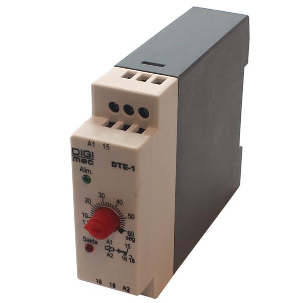 Relé de Tempo 12V Digimec DTE-1 60 segundos 101 101