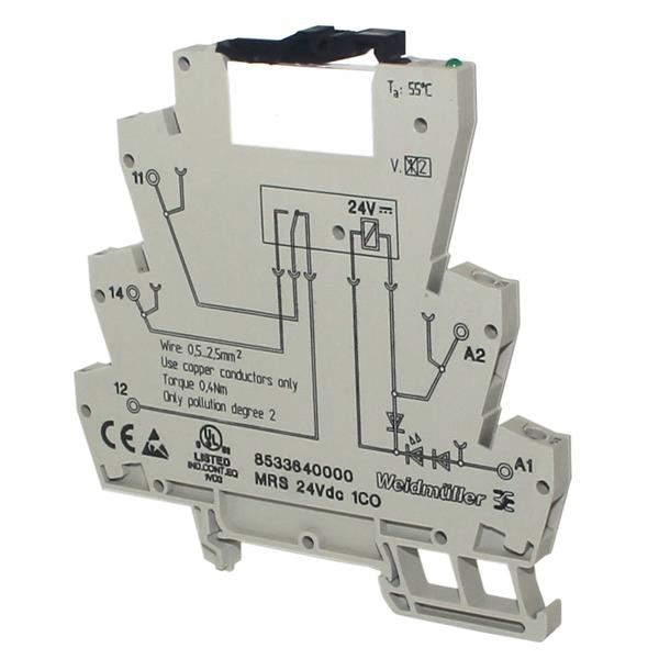Interface a Relé Conexel (853364.0000) MRS 24VDC - 1 REV. 11676 11676