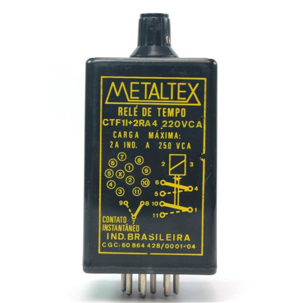 Relé de Tempo Metaltex CTF1RA4/B-30S 5728 5728