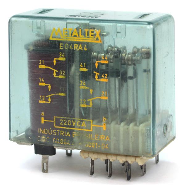 Relé Industrial Metaltex EO4RA4 5616 5616