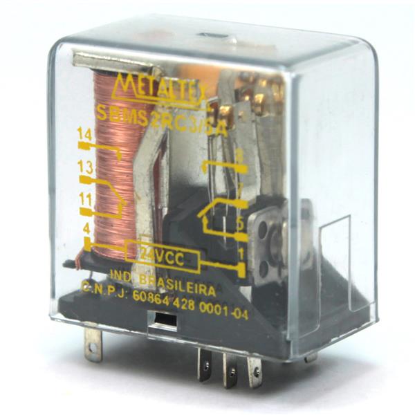 Relé Subminiatura Metaltex SBMS2RC3/5A 5664 5664