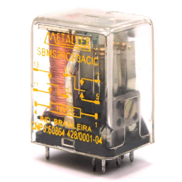 Relé Subminiatura Metaltex SBMS2RC2/3A-CIC 5705 5705