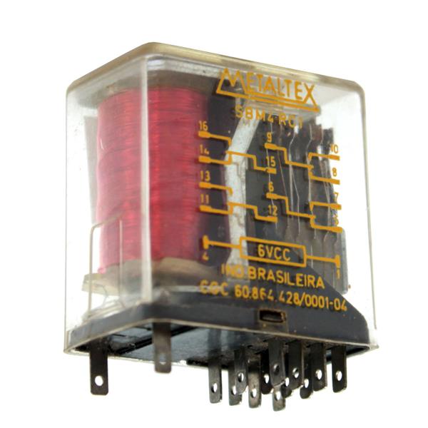 Relé Subminiatura Metaltex SBM4RC1 5653 5653