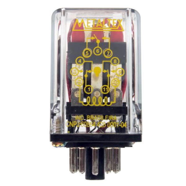 Relé de Encaixe Metaltex T3RC3/L 5612 5612