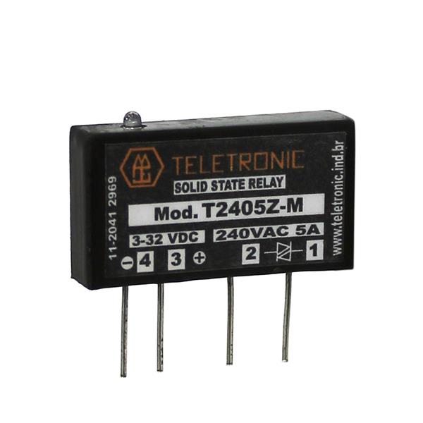Relé de Estado Sólido Mini TeletronicT2405Z-M 23927 23927