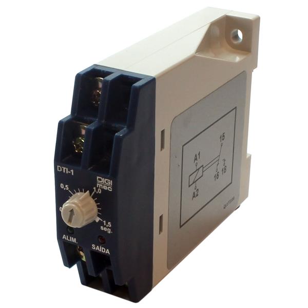 Relé de Tempo 24V Digimec DTI-1 1,5 segundos 24309 24309