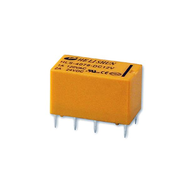 Relé Miniatura Helishun  HLS-4078-DC24V 24505 24505