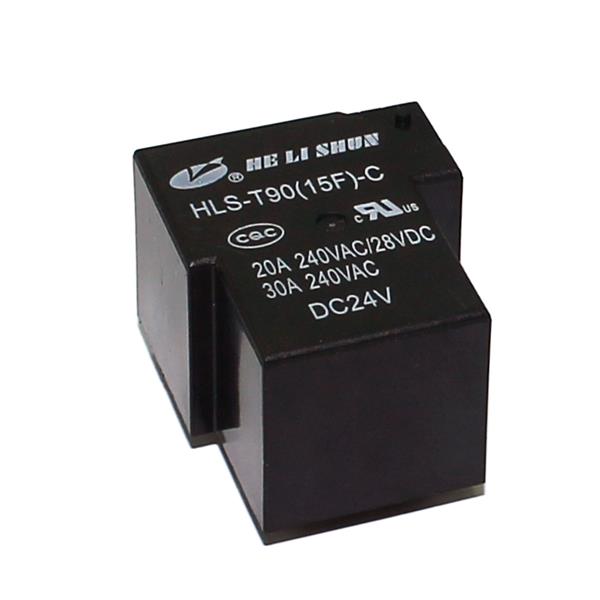 Relé Miniatura de Potência Helishun HLS-T90(15F)-DC24V 24509 24509