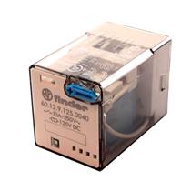 Relé Industrial Finder 60.12.9.125.0040 27482 27482 