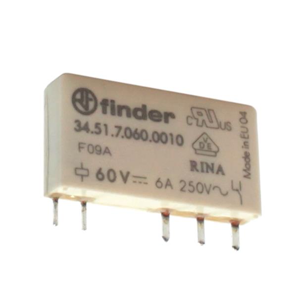 Relé Eletromecânico para Circuito Impresso Finder 34.51.7.060.0010 27577 27577