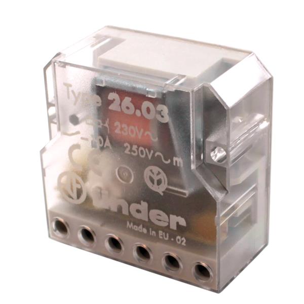 Relé de Impulso Finder 26.03.8.230.0000 28604 28604