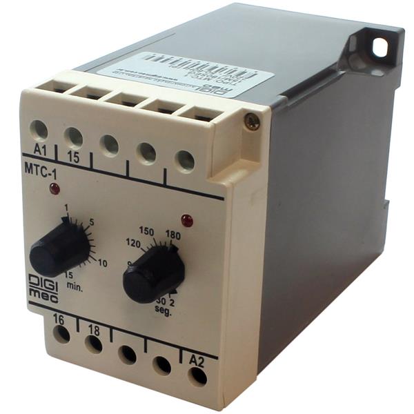 Relé de Tempo 220V Digimec MTC-1 15 minutos /180 segundos 29603 29603