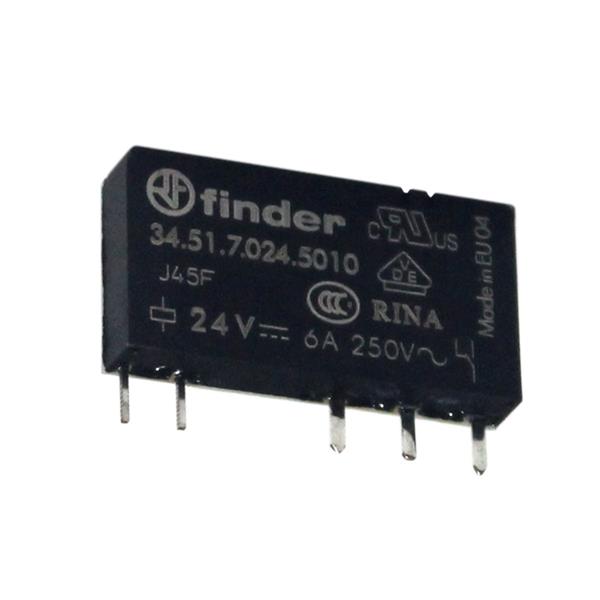 Relé Eletromecânico para Circuito Impresso Finder 34.51.7.024.5010 29744 29744