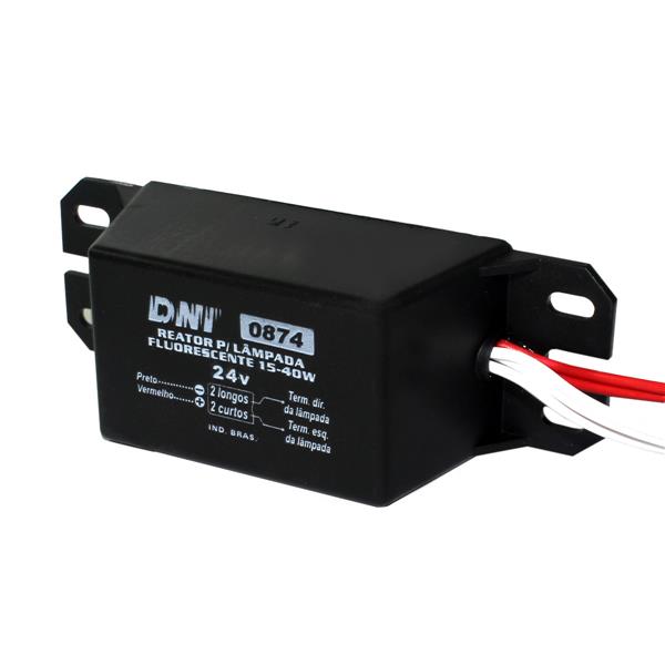 Reator para Lâmpadas Fluorescentes 24VCC DNI-0874 30665 30665