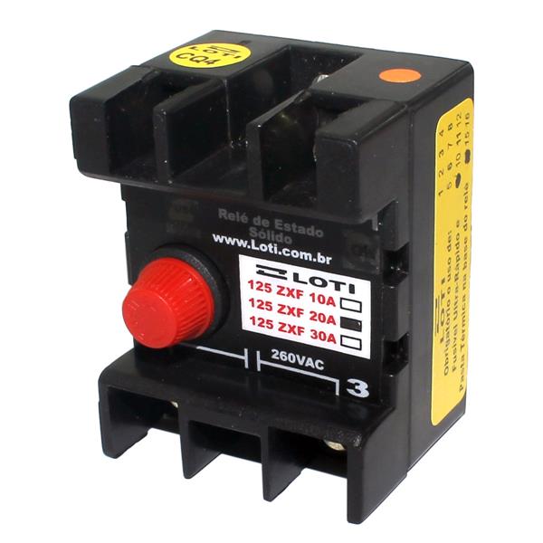 Relé de Estado Sólido Loti 125 ZXF 20A  26839 26839