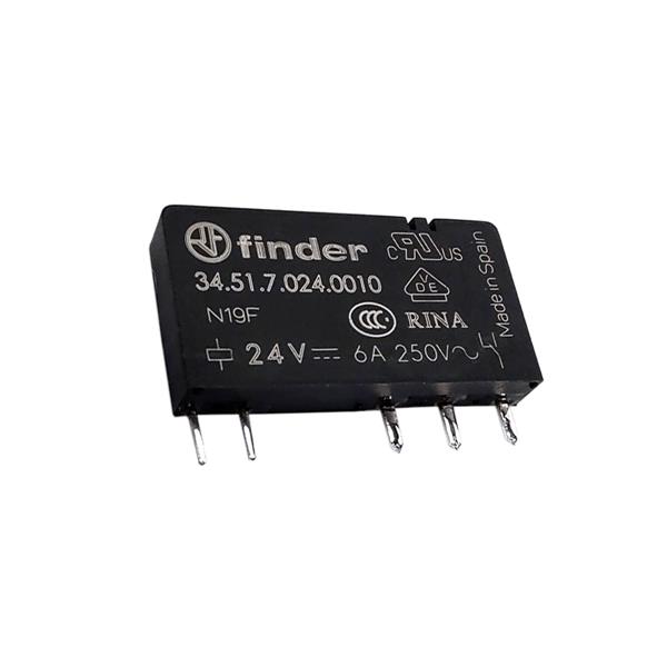 Relé Eletromecânico para Circuito Impresso Finder  34.51.7.024.0010 27489 27489