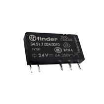 Relé Eletromecânico para Circuito Impresso Finder  34.51.7.024.0010 27489 27489 