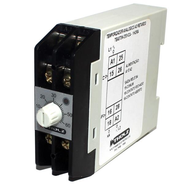 Temporizador 220VAC Tholz TEA073N 1 Hora 25302 25302