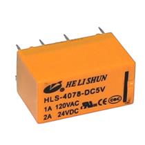 Relé Miniatura Helishun  HLS-4078-DC5V 25050 25050