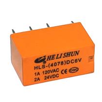 Relé Miniatura Helishun  HLS-4078-DC6V 25051 25051