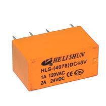 Relé Miniatura Helishun  HLS-4078-DC48V 25052 25052 