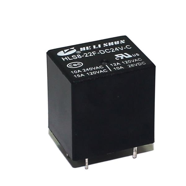 Relé Miniatura Helishun HLS8-22F-DC24V-C 25059 25059