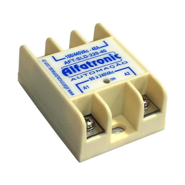 Relé de Estado Sólido Alfatronic AFT-SLD-220-40A 25829 25829