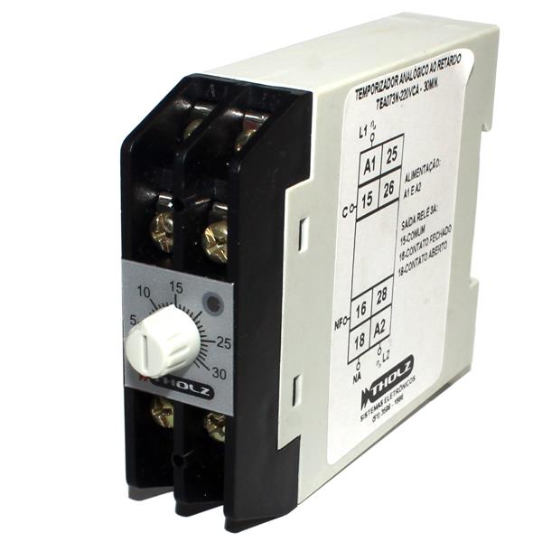 Temporizador 220VAC Tholz TEA073N 30 Minutos 25872 25872