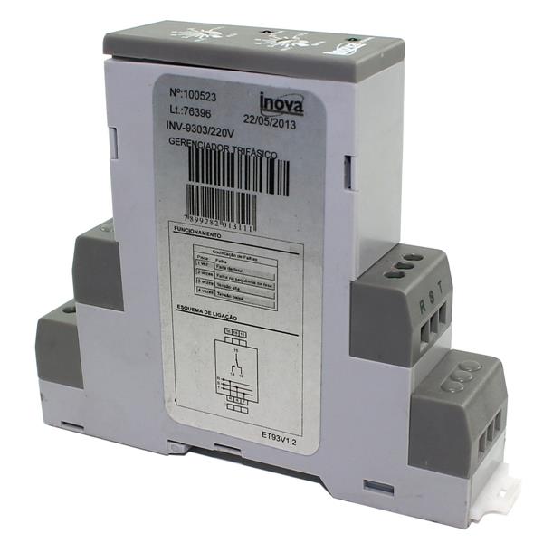 Relé Falta de Fase 220V Inova INV-9303 33165 33165