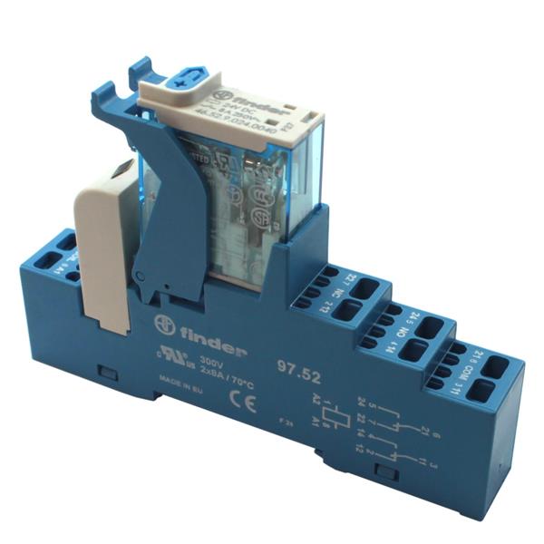 Relé Modular de Interface Finder 4C.52.9.024.0050 SPA 34388 34388