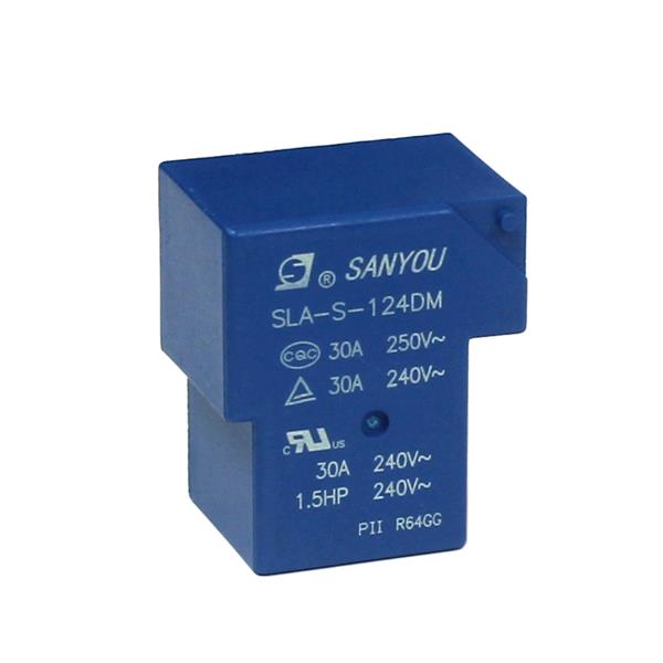 Relé Miniatura de Potência 24V Sanyou SLA-S-124DM 34376 34376