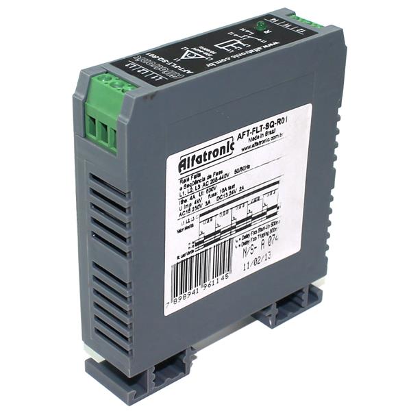 Relé de Falta e Sequência de Fase Alfatronic AFT-FLT-SQ-R01 32855 32855